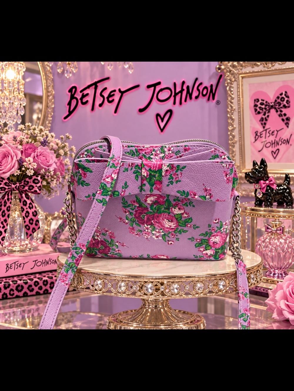 Brand new without tags Betsy Johnson bag